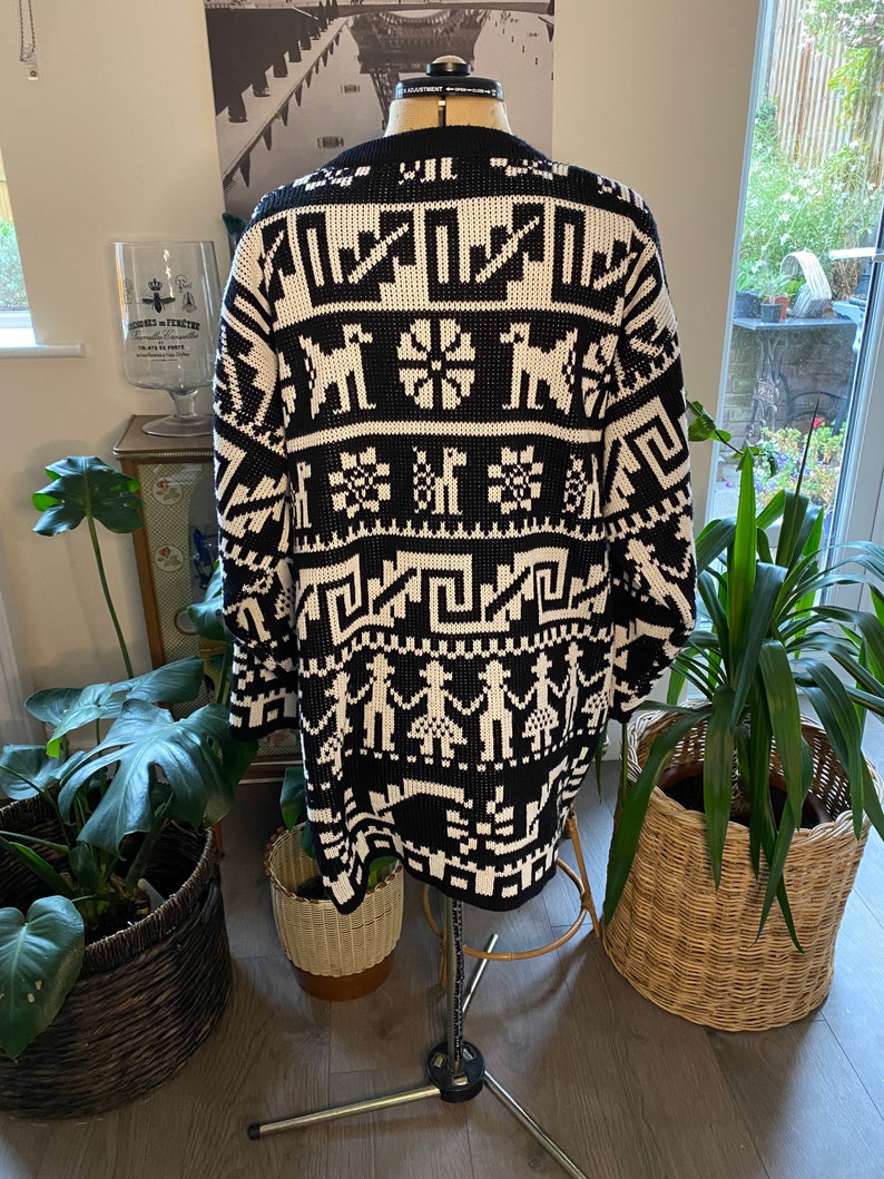 Vintage 1980s Oversized Jumper