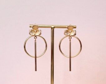 Marion earrings - Gold jewelry, dying earrings, Gold earrings
