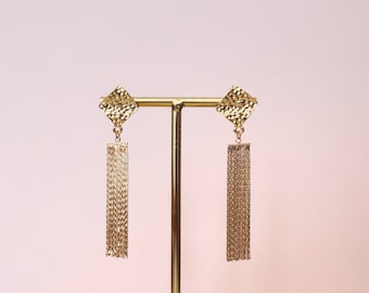 Felicia earrings - Gold jewelry, dying earrings, Gold earrings
