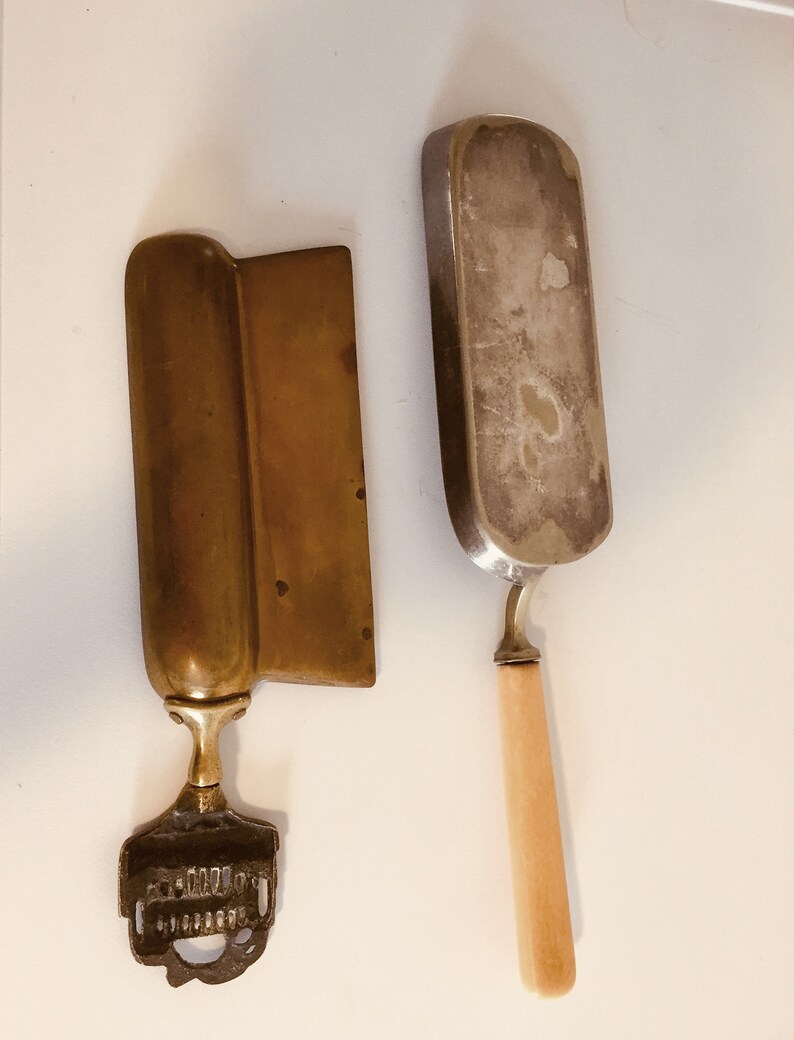 Antique Victorian Silver Plated Crumb Tray Brass Crumb Etsy