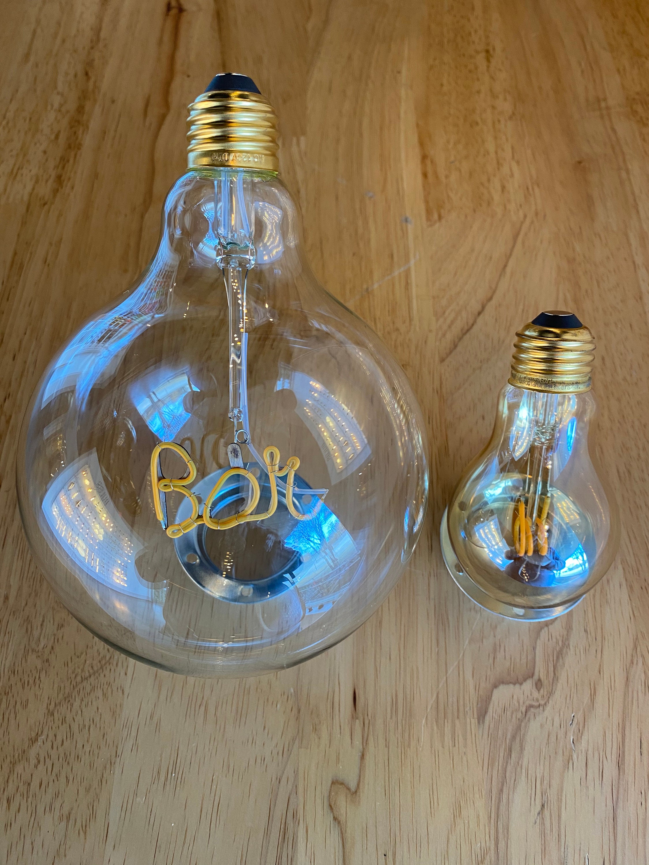 The BAR Bulb An Extra Large LED Light Bulb with Etsy