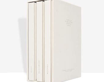 Wedding Planner Set - The Full Comprehensive Guide, Wedding Planning, Honeymoon Planning and Bridesmaid's Notes