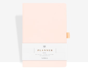 Daily Productivity Planner - Blush Pink