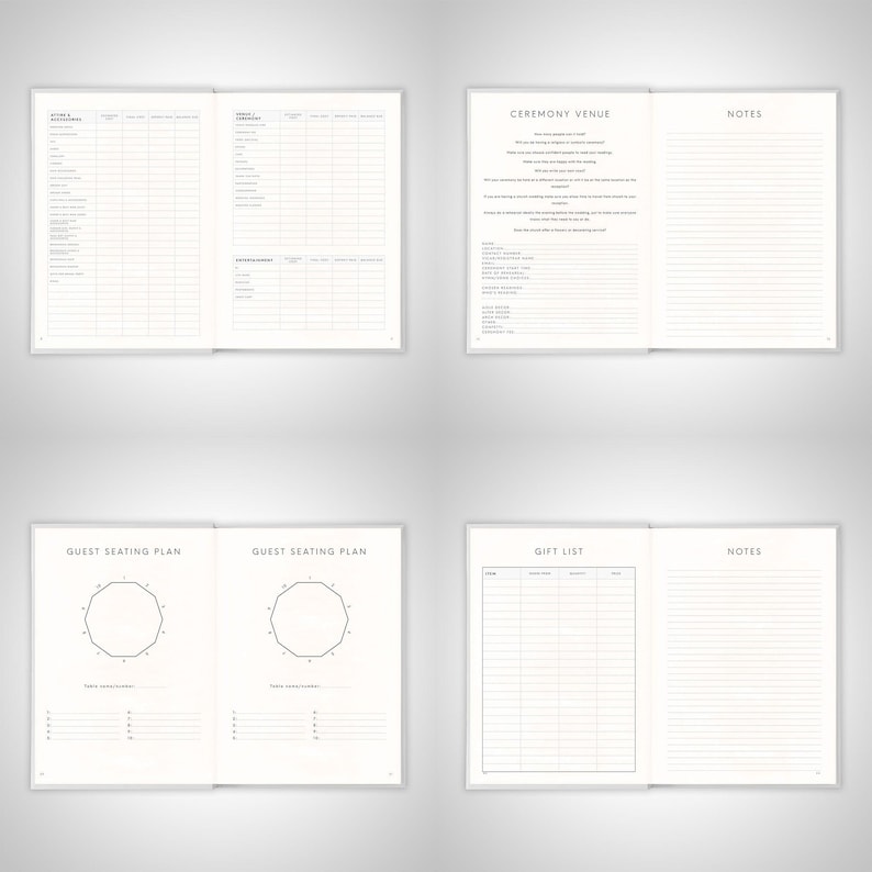 Wedding Planner - Scribble & Dot