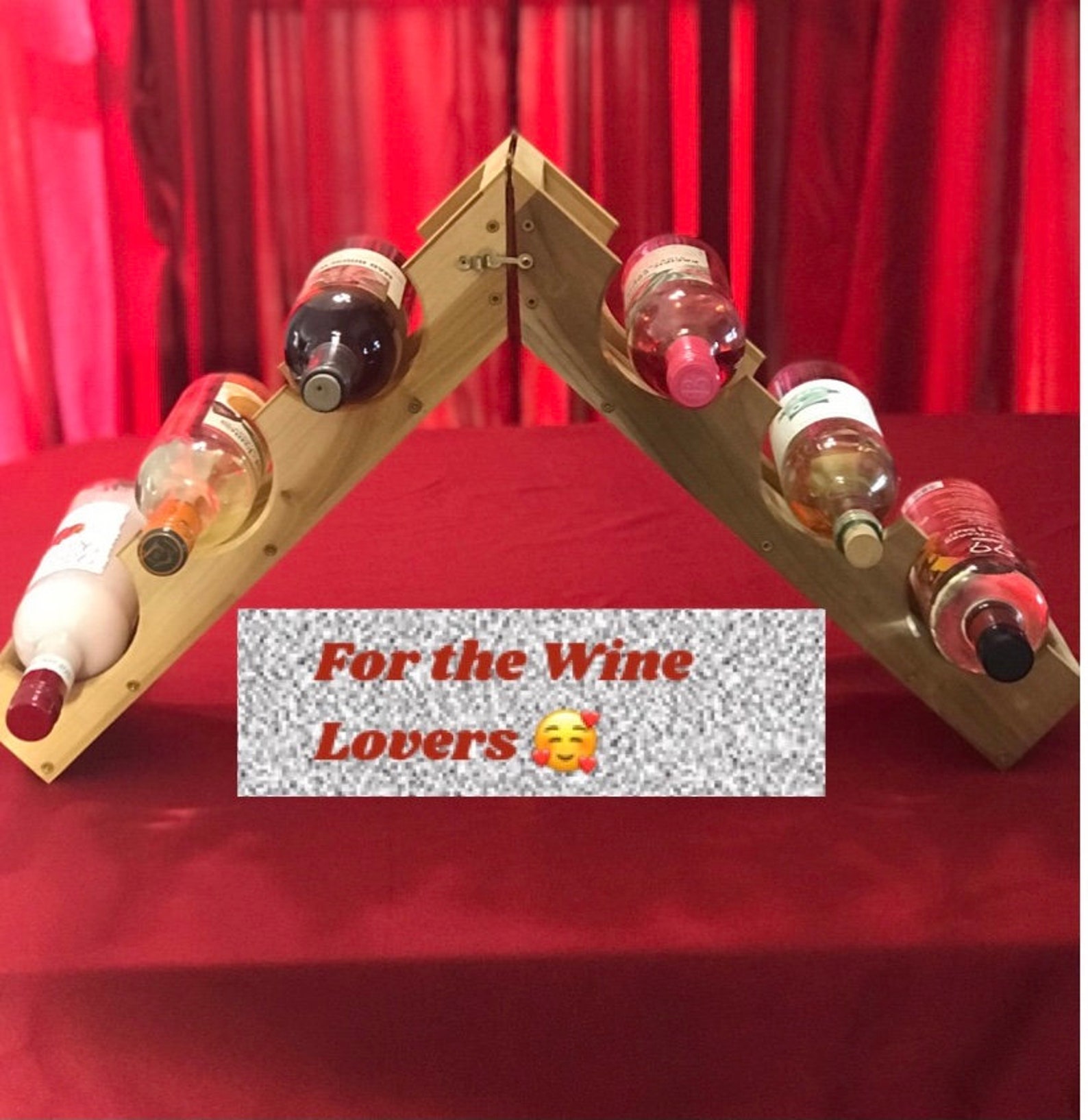 Tabletop Wine Rack Versatile Wine Rack Transforming Wine Rack Unique