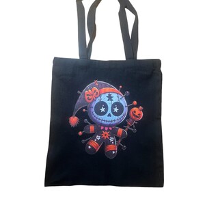 Voodoo Doll Canvas Tote Bag
