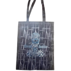 Dead Inside Large Tote Bag