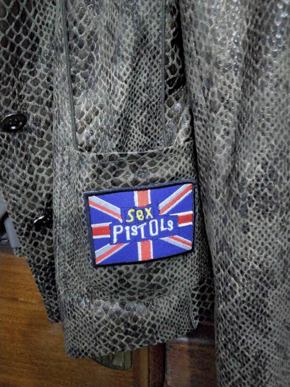 Snakeskin pattern deals jacket