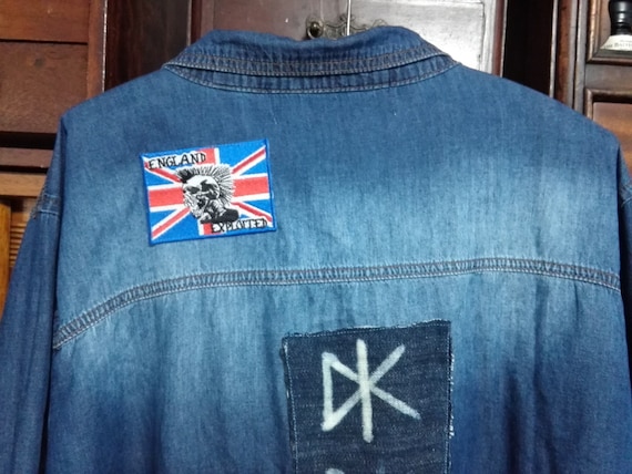 Punk Shirt/jacket Oversize the Dead 