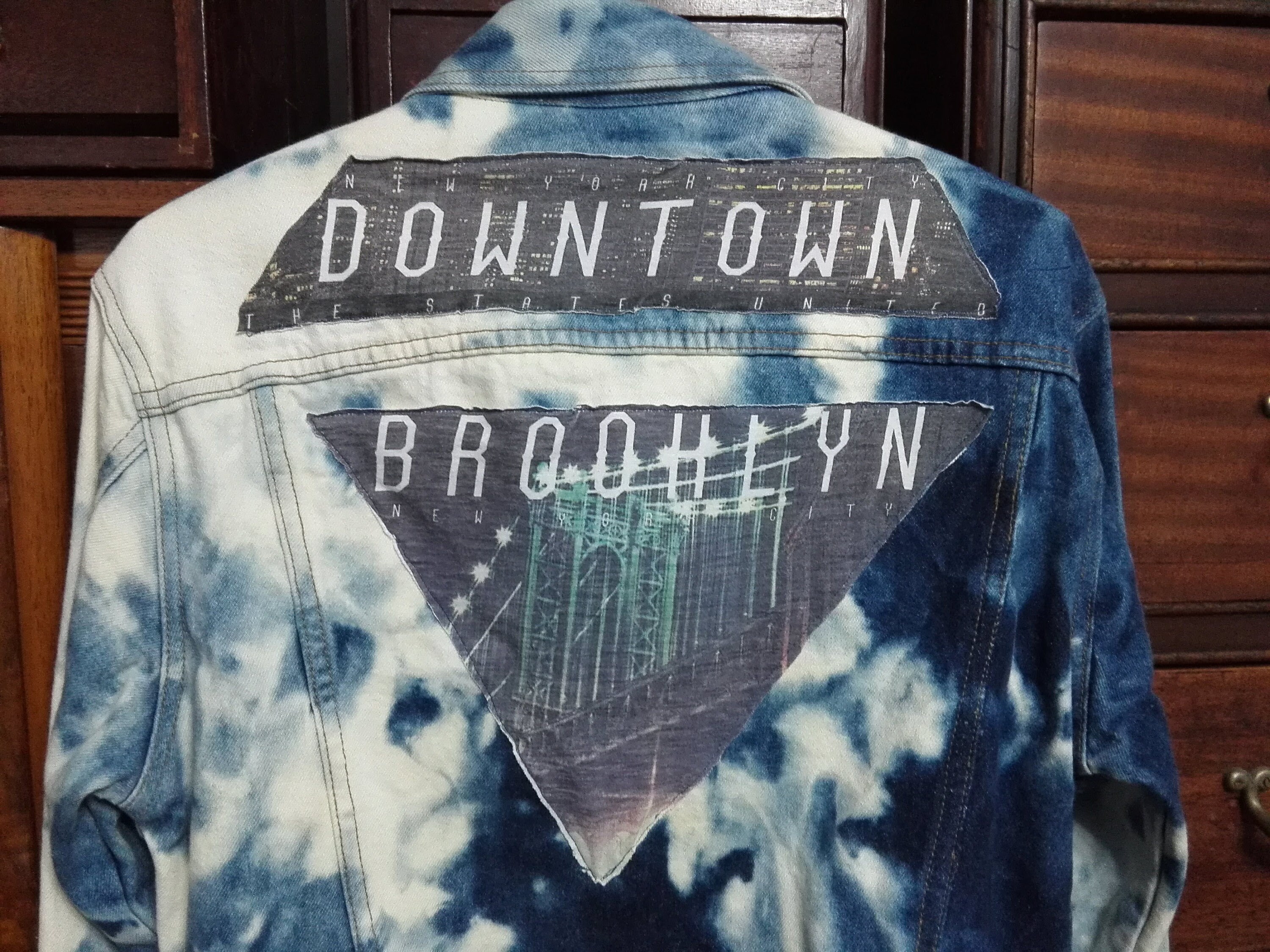 再販】Tulle Denim Jacket – MAISON MARBLE