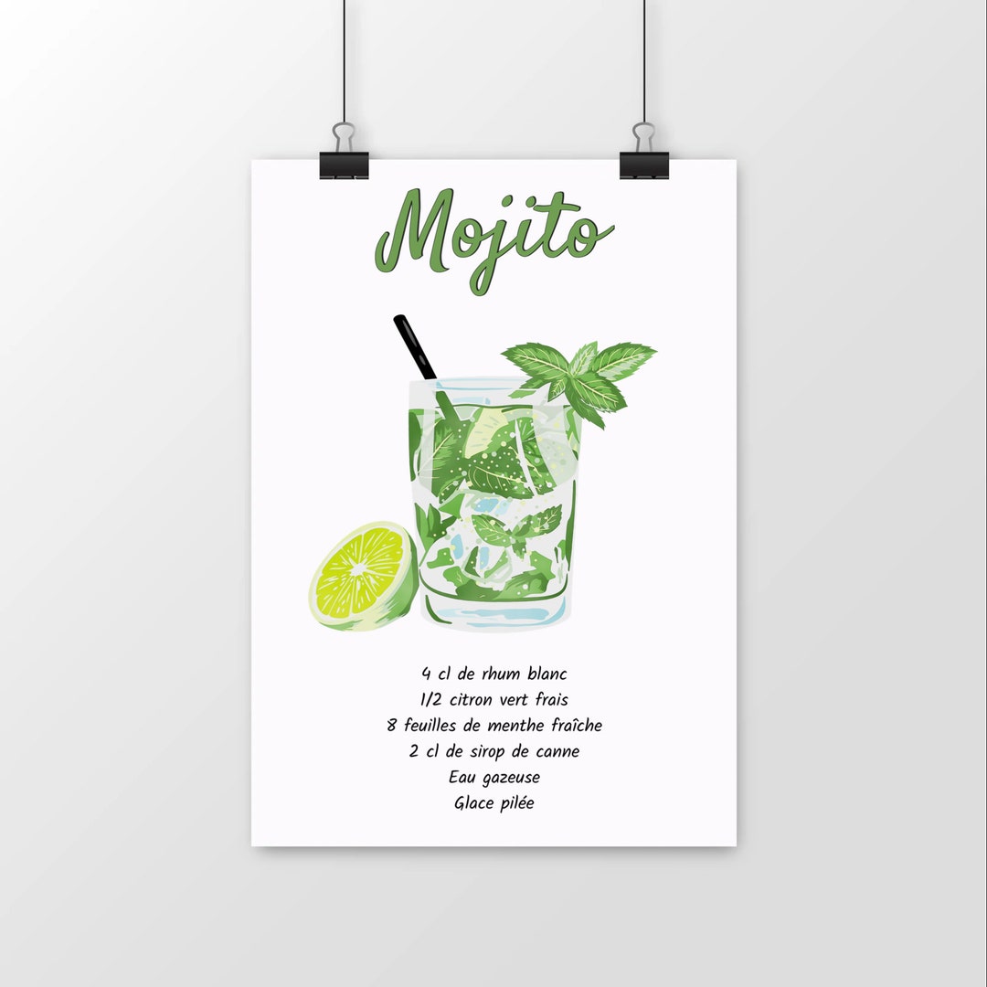 Sirop Menthe pour Mojito maison - Fabriqué en France - Achat / Vente 