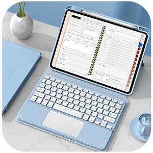 ADHD Digital Planner (made by an ADHDer) for iPad, Goodnotes + Android. Adult ADD daily planner, self care & habit tracker. Science based