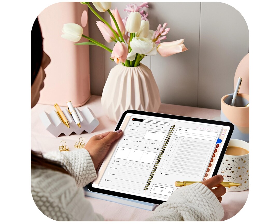ADHD Digital Planner for Goodnotes, iPad & Notability | Dated and ...