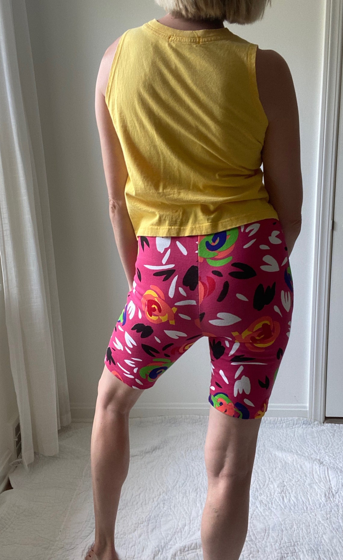 80s bike shorts fashion