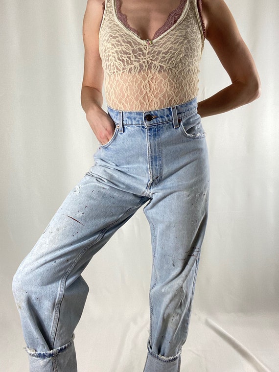 90s Levis 550 Relaxed Fit Tapered Leg 