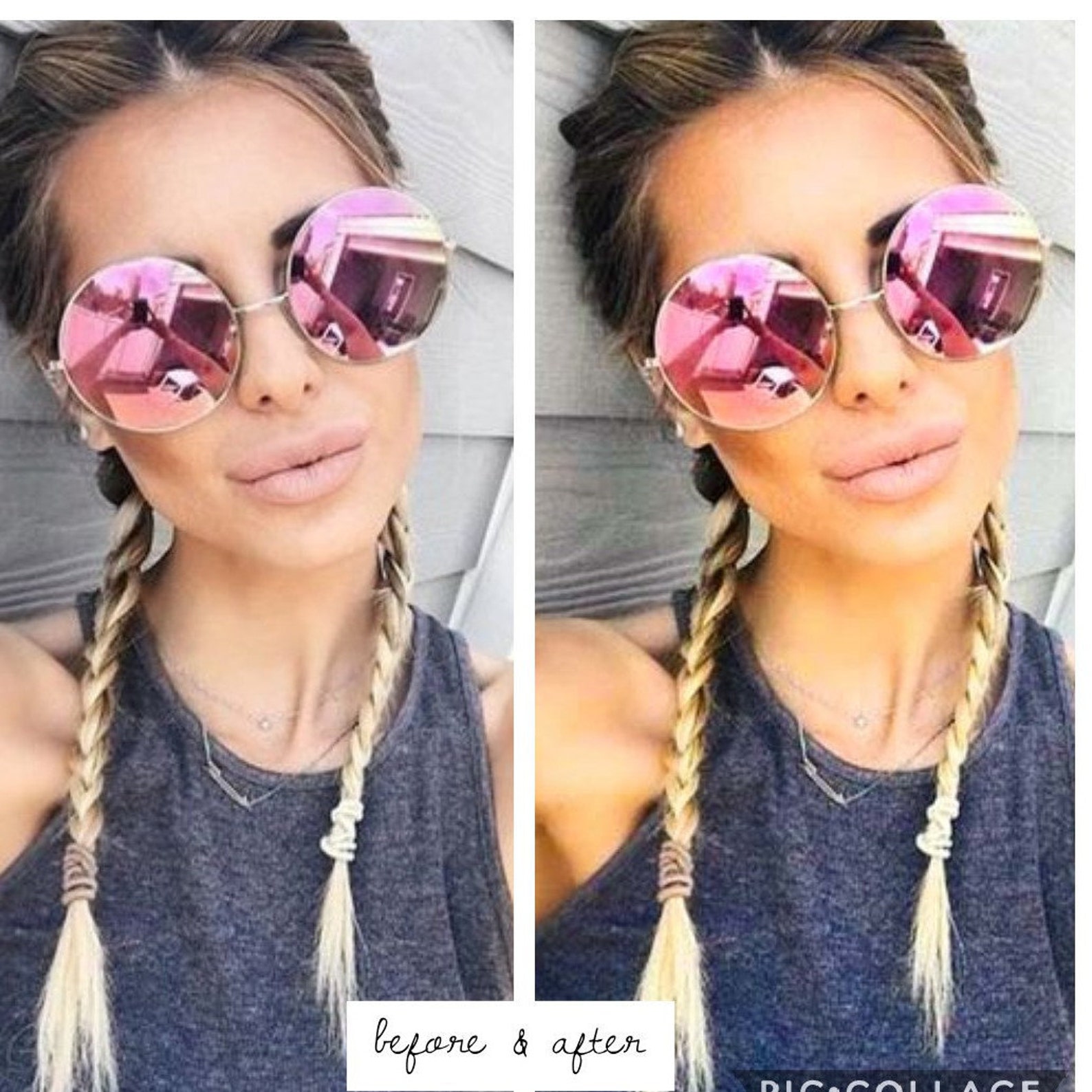 Clean Selfie Preset Filter Pack Etsy