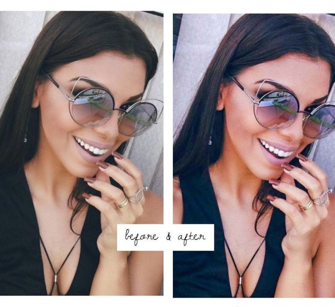 Clean Selfie Preset Filter Pack Etsy