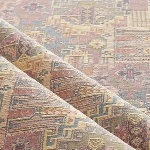 möbeltyg kelim boho boho gobeläng tribal sydvästlig turkisk navajo marockansk mexikansk etnisk tyg metervara kelim