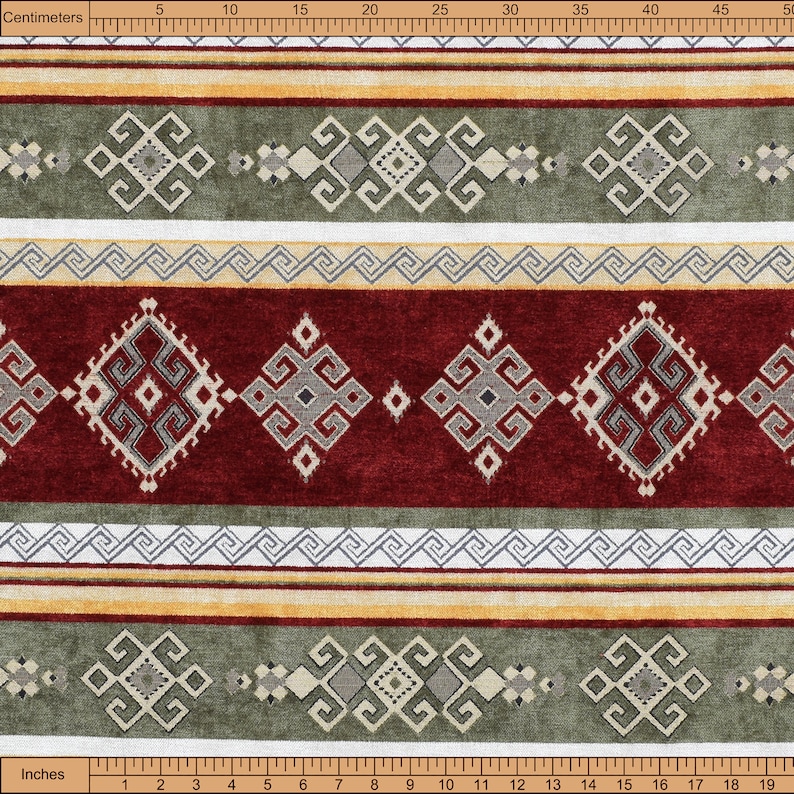 Upholstery fabric kilim bohemian boho tapestry tribal Etsy