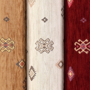 upholstery fabric kilim bohemian boho tapestry tribal southwestern turkish navajo mexican ethnic fabric by the yard meter for sofa kelim