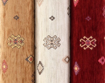 upholstery fabric kilim bohemian boho tapestry tribal southwestern turkish navajo mexican ethnic fabric by the yard meter for sofa kelim