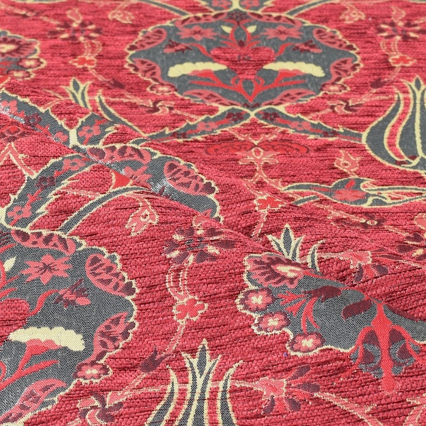 upholstery fabric tulip bohemian boho tapestry ottoman turkish navajo moroccan oriental ethnic upholstery fabric by the yard chenille