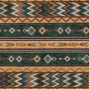 upholstery fabric kilim bohemian boho tapestry tribal southwestern turkish navajo moroccan aztec ethnic rug fabric by the yard meter kelim image 3