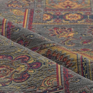 upholstery kilim bohemian boho tapestry tribal southwestern turkish navajo moroccan ethnic fabric by the yard meter for kitchen chairs