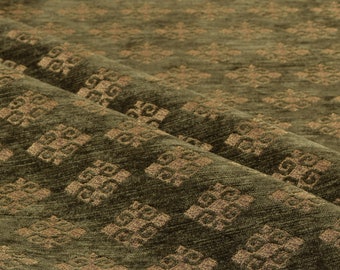 tissu d'ameublement kilim boho boho tapisserie tribal sud-ouest ethnique tissu par mètre mètre pour chaise canapé canapé ottoman pouf couverture