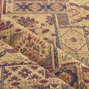upholstery kilim bohemian boho tapestry tribal turkish persian moroccan mexican ethnic fabric by the yard meter kelim for dining chairs
