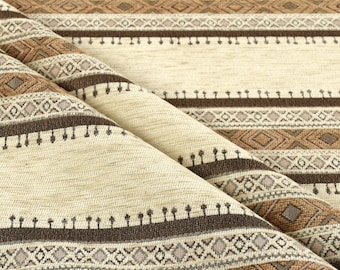 Tela para tapicería kilim boho boho tapiz tribal suroeste turco navajo marroquí azteca tela de alfombra étnica cortada a medida por metro kilim