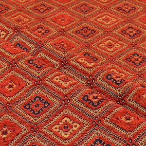 Polsterstoff Kelim Boho Boho Gobelin Tribal Südosttürkisch Navajo marokkanischer Azteken Ethno Teppich Stoff Bulk Stock Meter Kelim