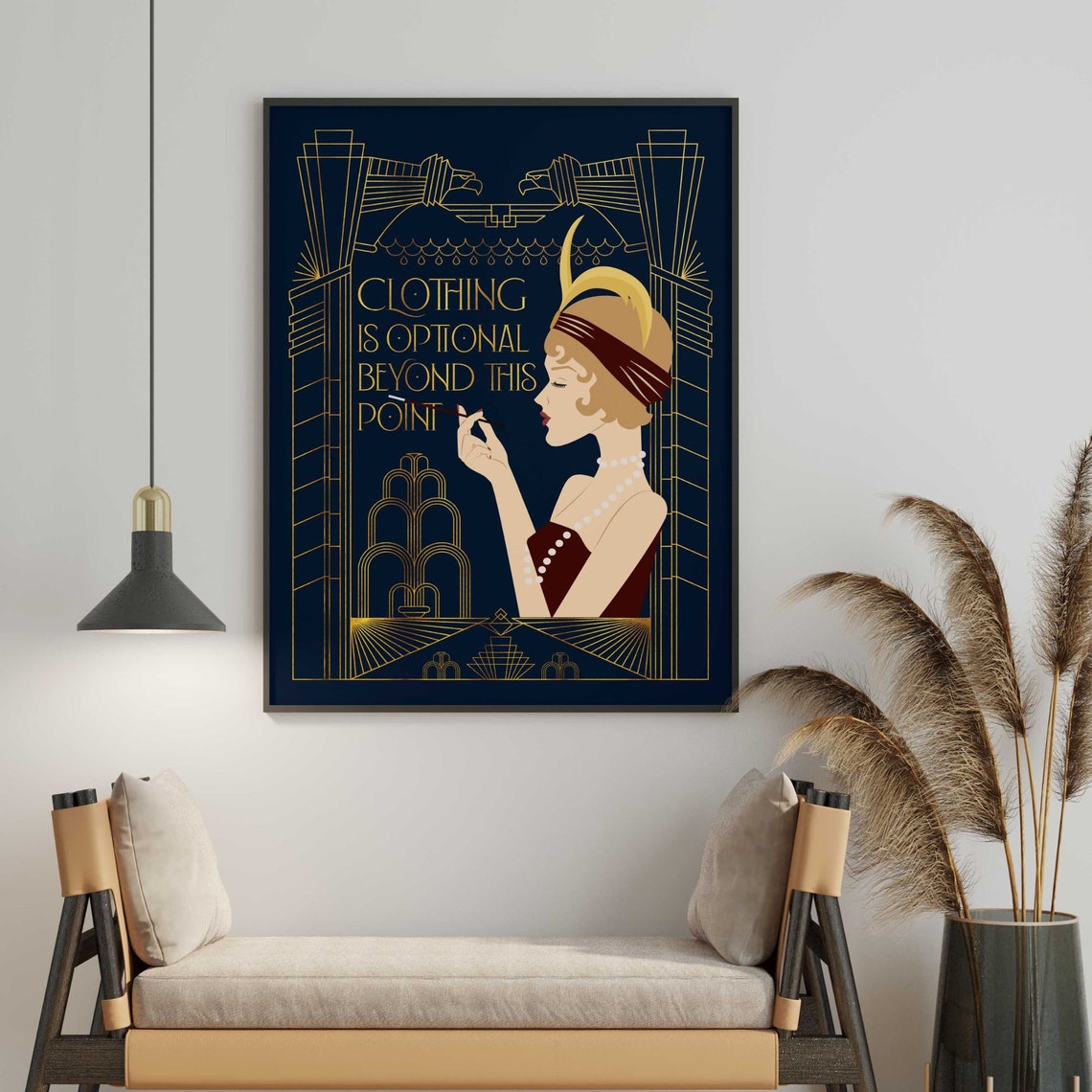 Art Deco Posters For Living Room