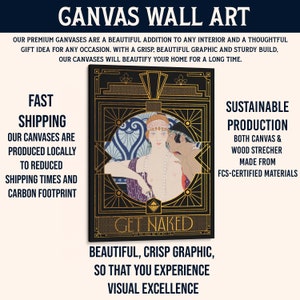 Funny Bathroom Print | Art Deco Bathroom Decor, Maximalist Wall Art, 1920s Art Print image 10