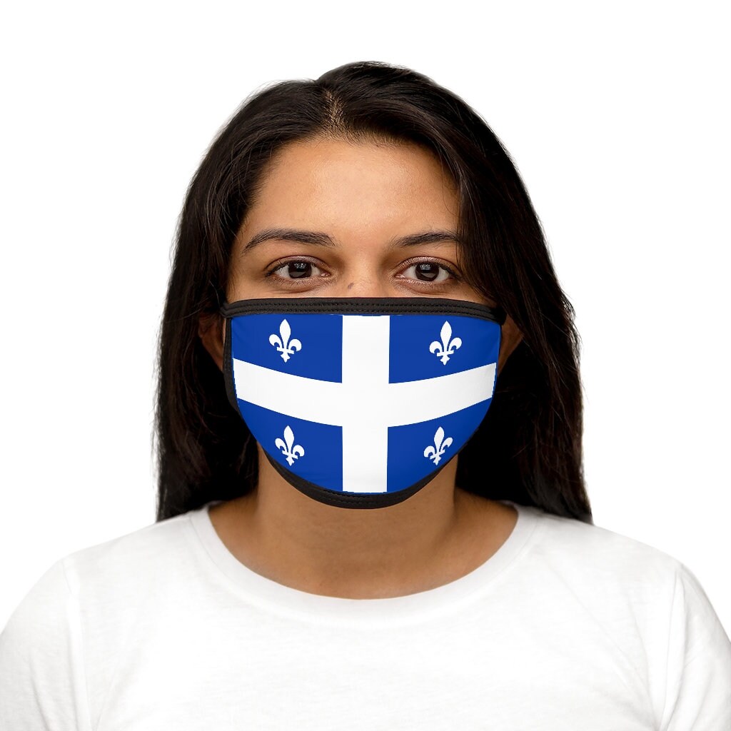 Quebec Face Mask Quebecer Québécois Québécoise Face Mask Etsy