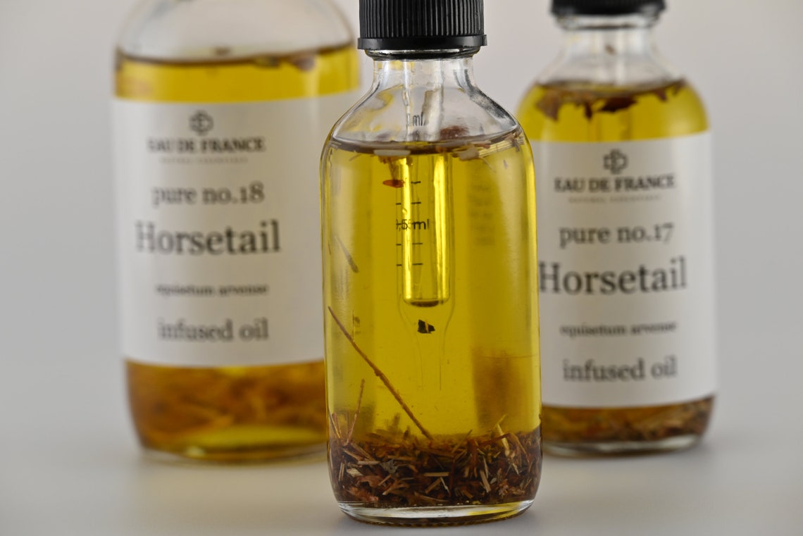 Horsetail Oil for Hair Treatment Hair Thickening Scalp Etsy