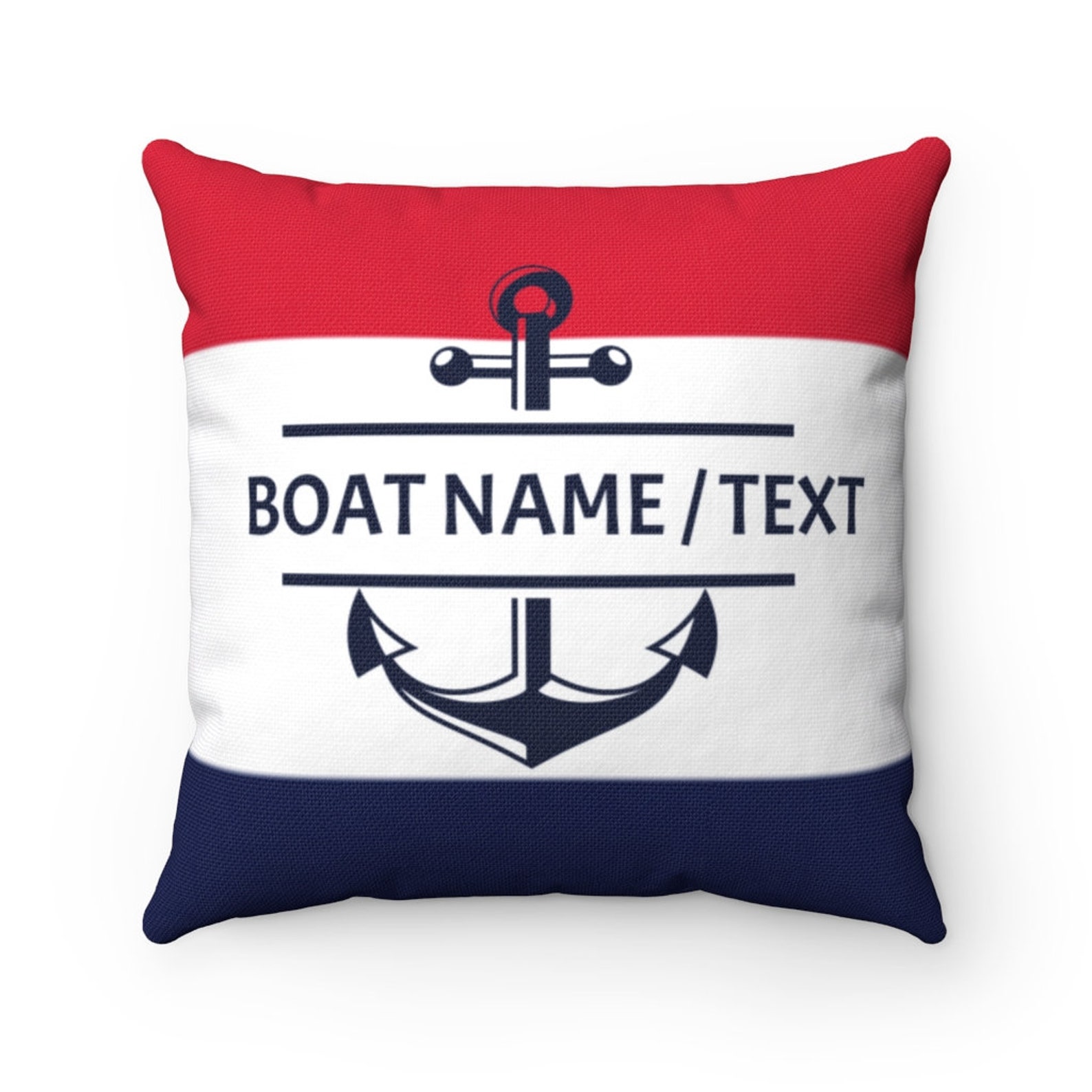 Personalized Pillow for Boat Custom Boat Pillow Lake House Etsy