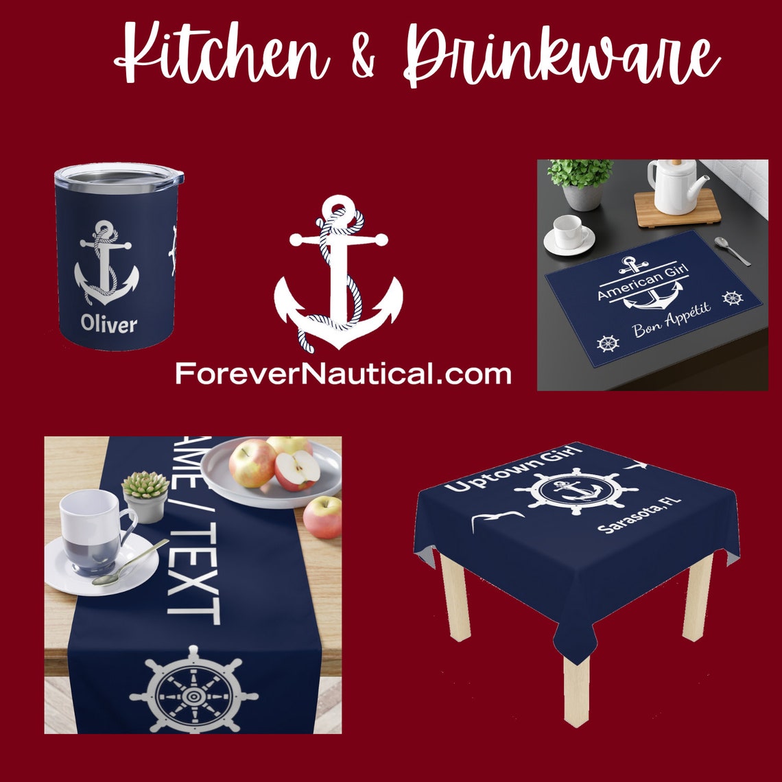 Custom Boat Comforter Personalized Boat Bedding Nautical Etsy