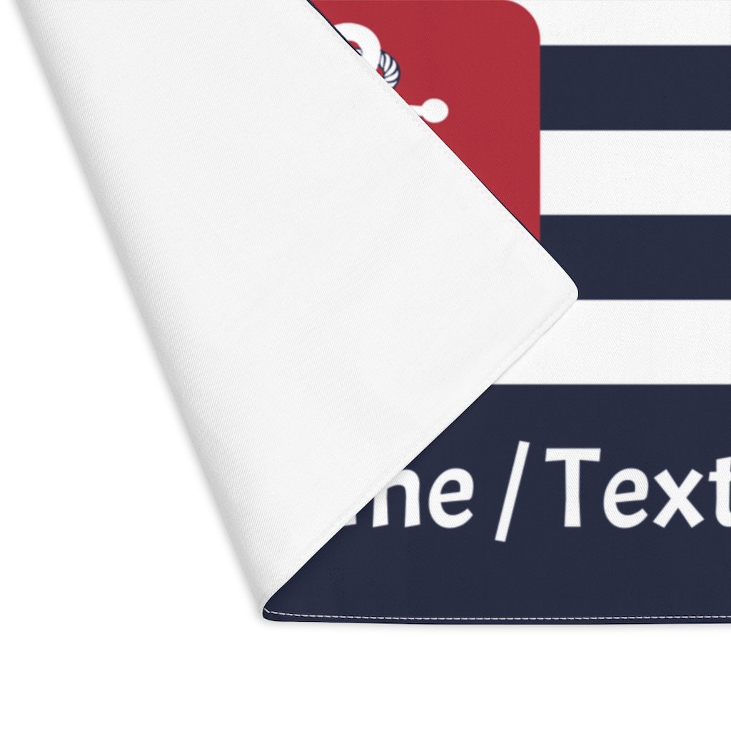 Personalized Boat Placemat Custom Placemat for Boat Nautical Etsy