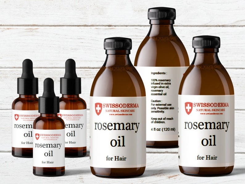 Pure Rosemary Infused Oil 100 Rosemary Body Oil Rosemary Etsy