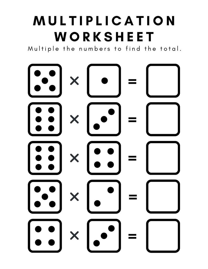 Math Worksheets Printable Educational - Il 794xN.6721423387 A95w