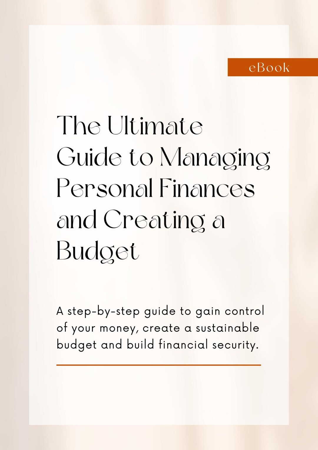 The Ultimate Guide to Personal Finance and Budgeting | Digital Ebook ...