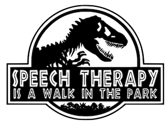 Digital Download - SPEECH THERAPY - Is A Walk in the Park SVG