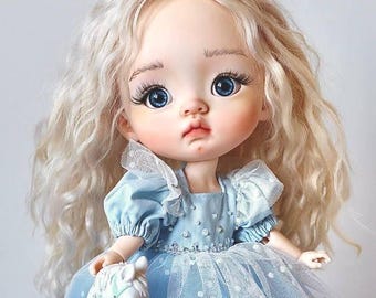 Ensemble complet de poupées BJD OOAK, poupée articulée à rotule personnalisée 25 cm, poupée en résine d'artiste faite main, cadeau poupée de collection artistique, cadeau poupée BJD de collection artistique