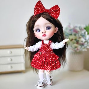 Handmade BJD doll, OOAK Art Doll, Articulated Custom Doll, Exclusive Collectible BJD Doll, Unique personalised gift, Christmas Birthday gift