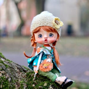 Custom Made BJD OOAK Doll, Resin Art Collectible Doll, OOAK Articulated Doll Gift for Daughter, Full Set HuHu Art Doll as personalised gift