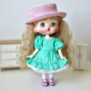 BJD Art Doll, OOAK Handmade, Collectible Articulated HuHu Doll, Unique Gift for Collector, Personalised Doll gift for woman, Christmas gift