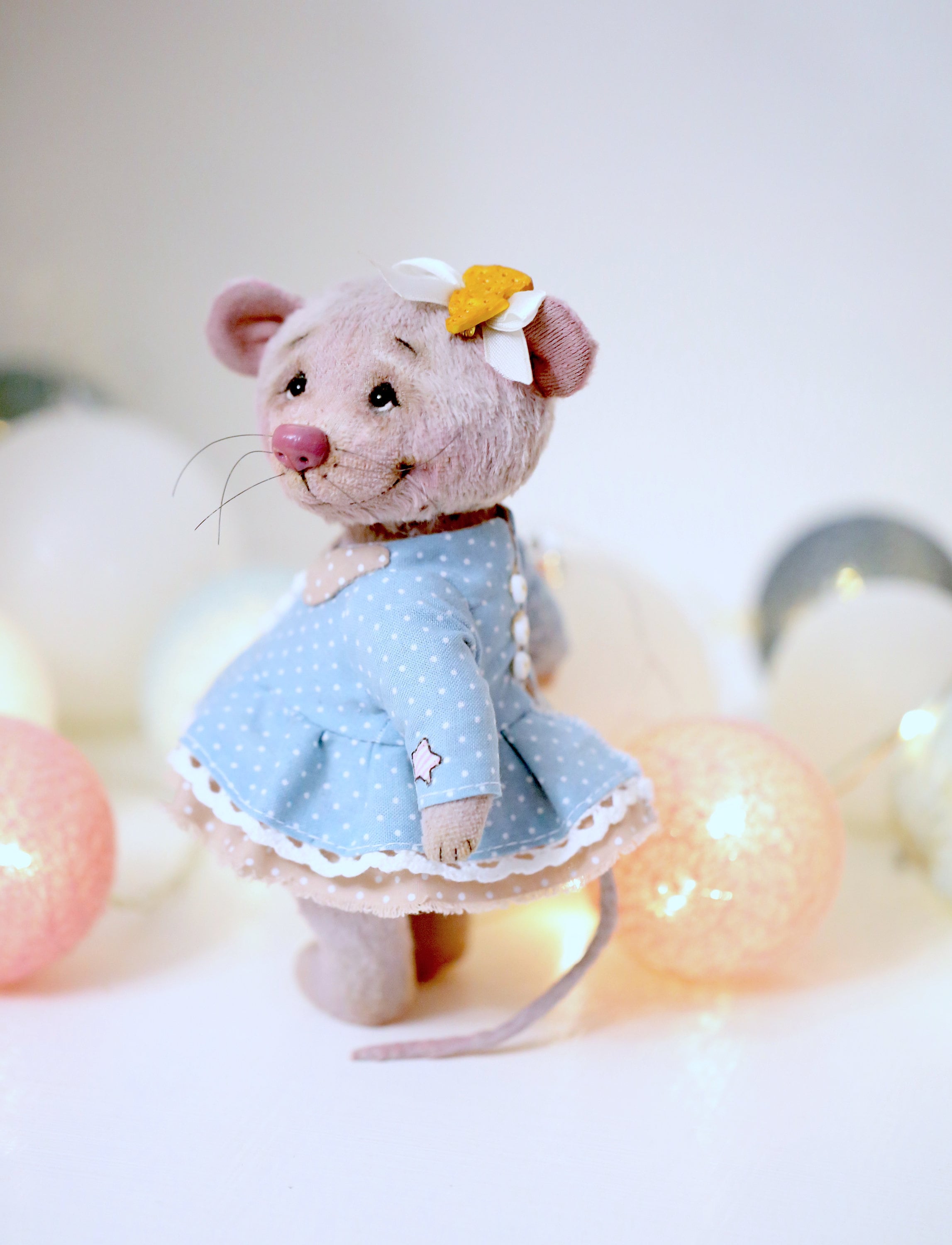 Teddy Mouse Toy Sewing PATTERN Pdfdiy Mouse Figurine Plush Etsy