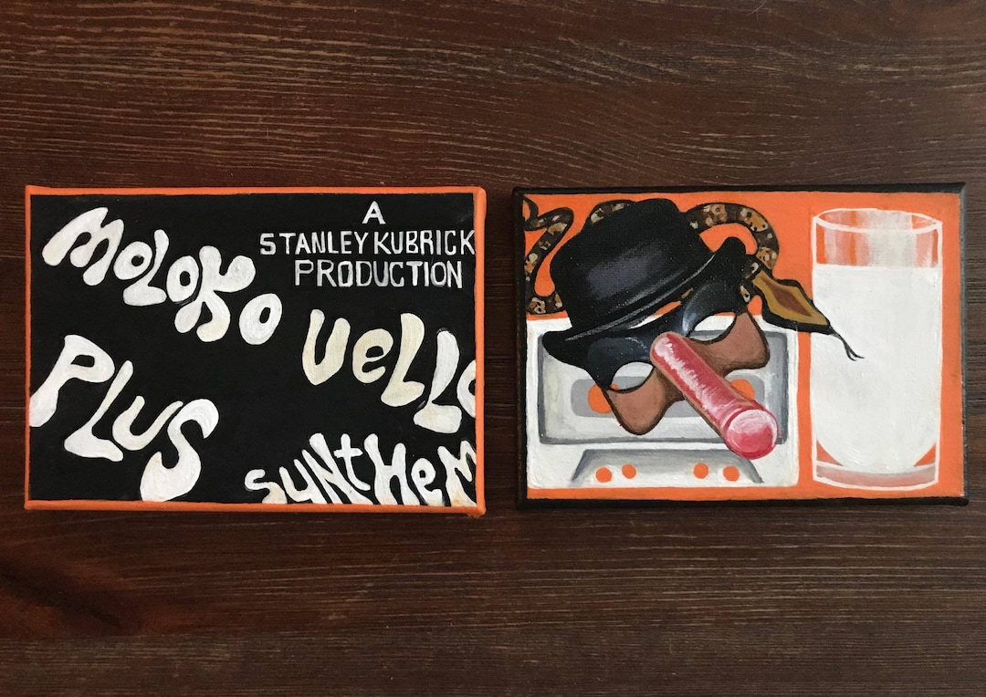 A Clockwork Orange Canvas Set - Etsy