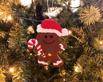 Gingerbread Ornament, Gingerbread Cookies, Baking Ornament, Food Ornament, Cookies for Santa, Cooking Ornament, Classic Christmas Ornament